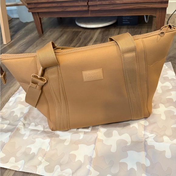 Dagne Dover Handbags - Dagne Dover medium carryall Camel Tote Bag